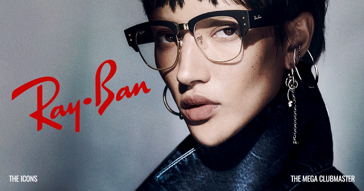 The Icons - The media Clubmaster - lunette de vue de la marque Ray-Ban